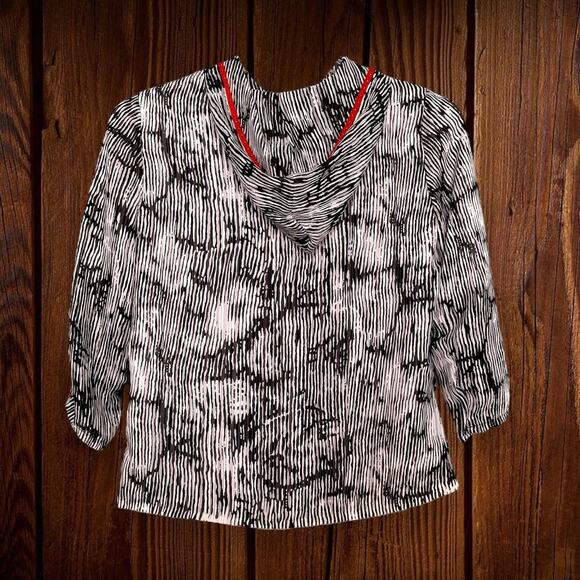 Sharon Young 90s Vintage Retro hooded jacket windbreaker - Picture 5 of 12